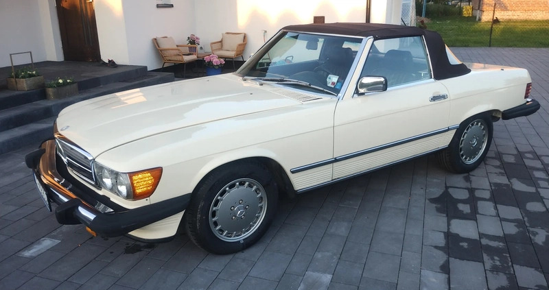 Mercedes-Benz SL cena 72000 przebieg: 145000, rok produkcji 1986 z Lublin małe 37